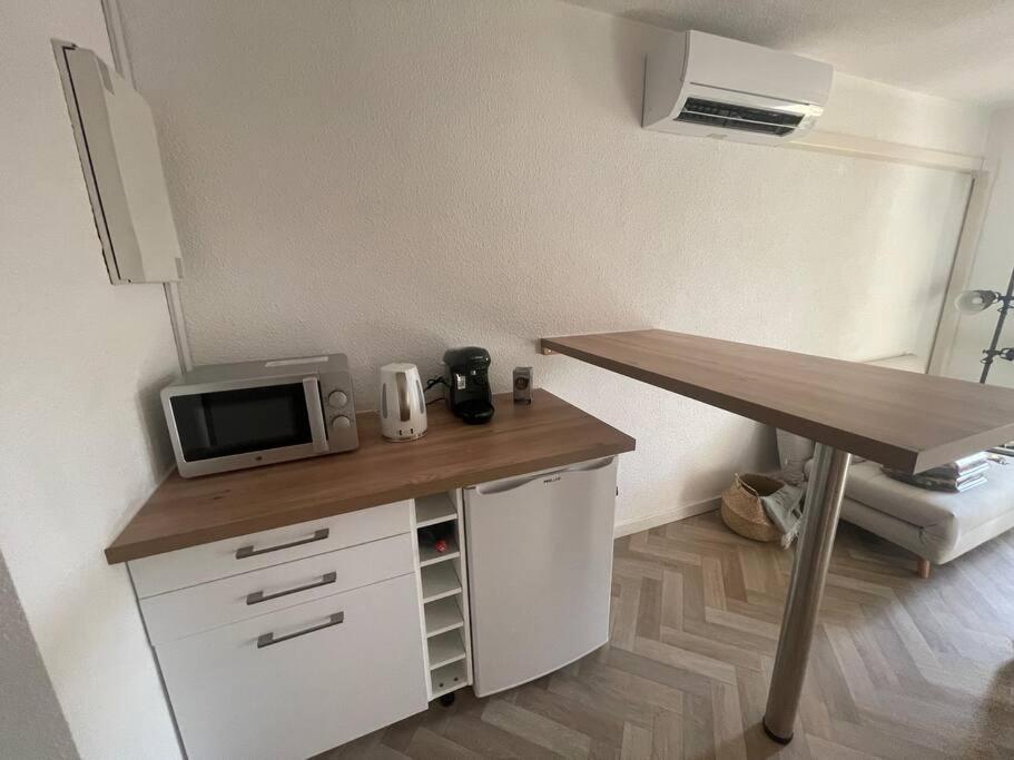 Appartement Cap D'Agde Dans Residence Avec Piscine Exterior foto